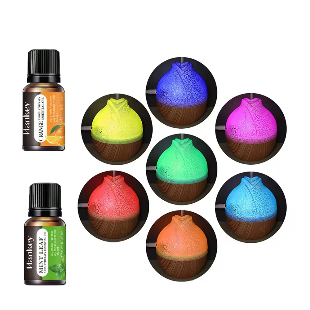 

Portable Desktop Humidifier - 130ml Detachable Water Tank, 7-Color LED & USB Operation (Ideal for Small Spaces)