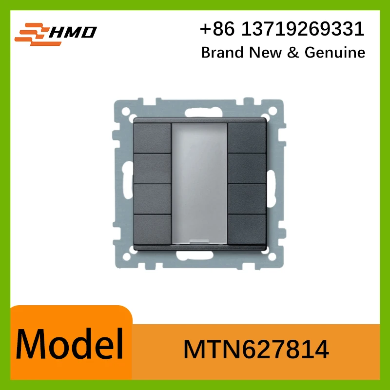 MTN627814 Merten System M KNX 8-key Smart Panel Smoke Grey