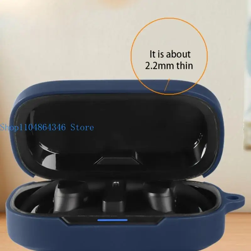 652F Shockproof Sleeve Housing Case Washable Cover Shell for Wireless Open Ear Earbuds