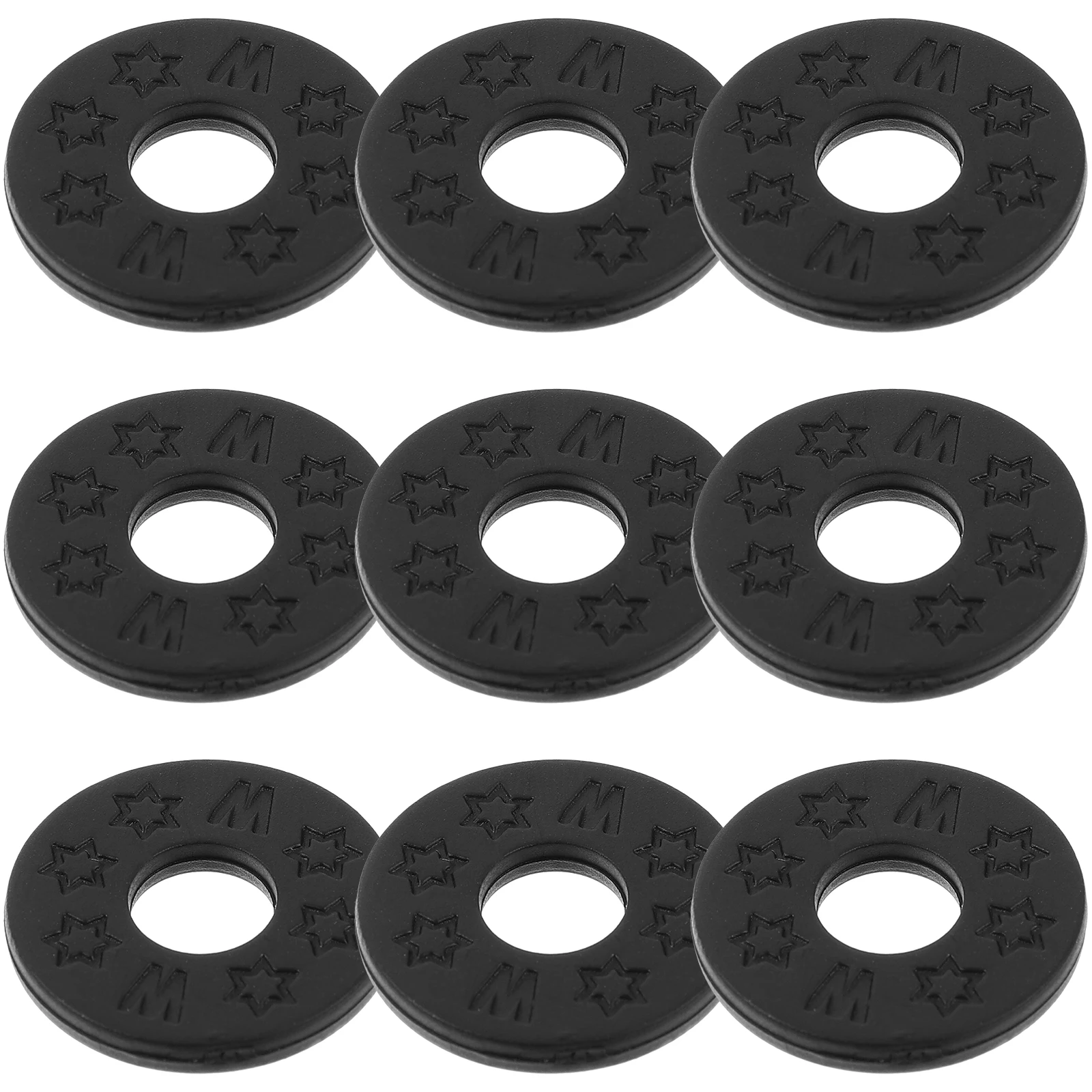 

10pcs Strap Button Pads Anti-slip Locking Pad Electric Acoustic Guitar Silicone Protectors Safety Accessories Non-slip Mat