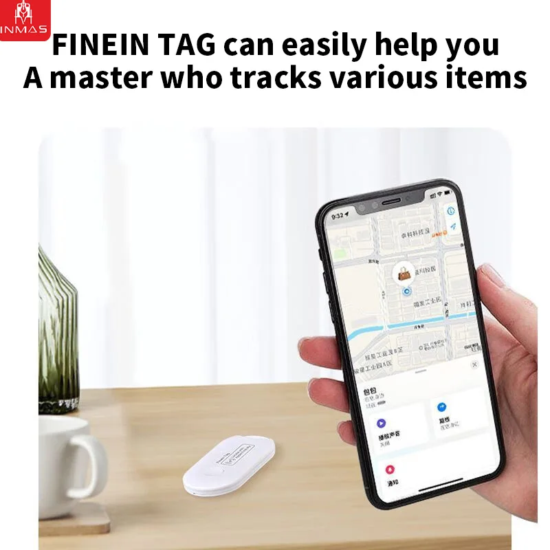 F1 Mini GPS Tracker For Apple Children Pet Track Tag Realtime Location Bluetooth Finder For Wallet Bags Keys For Apple Find My