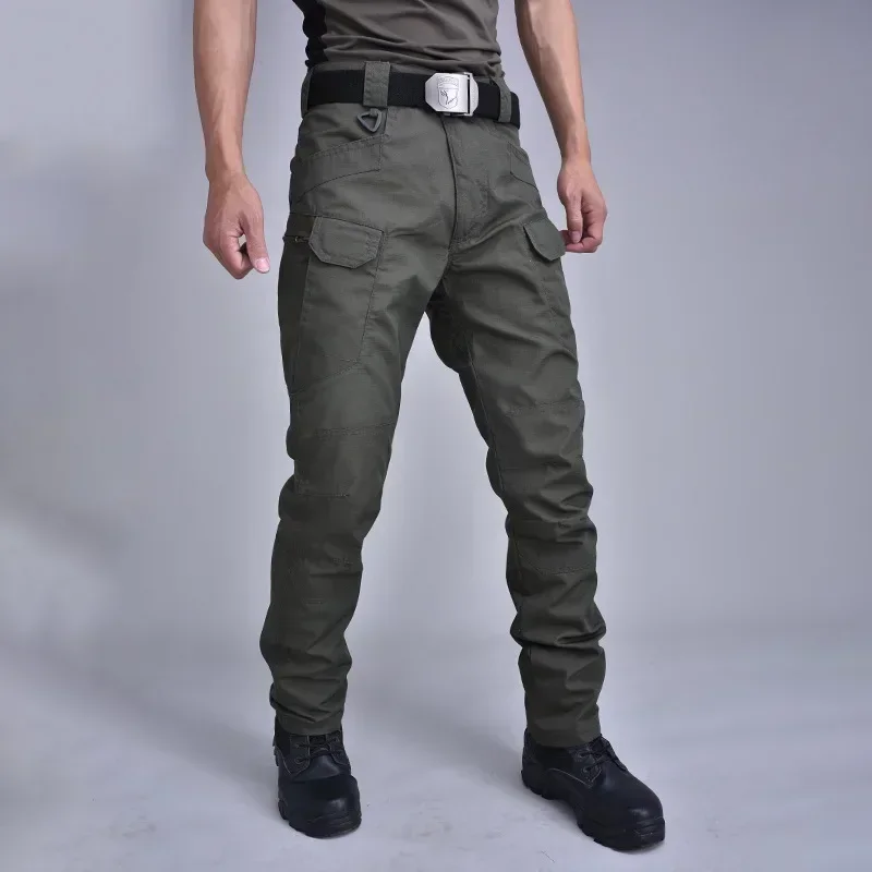 Fashion Casual Men's Pants Casual Outdoor Camouflage Mountaineering Pants Quick Dry Summer Waterproof Wear Pants