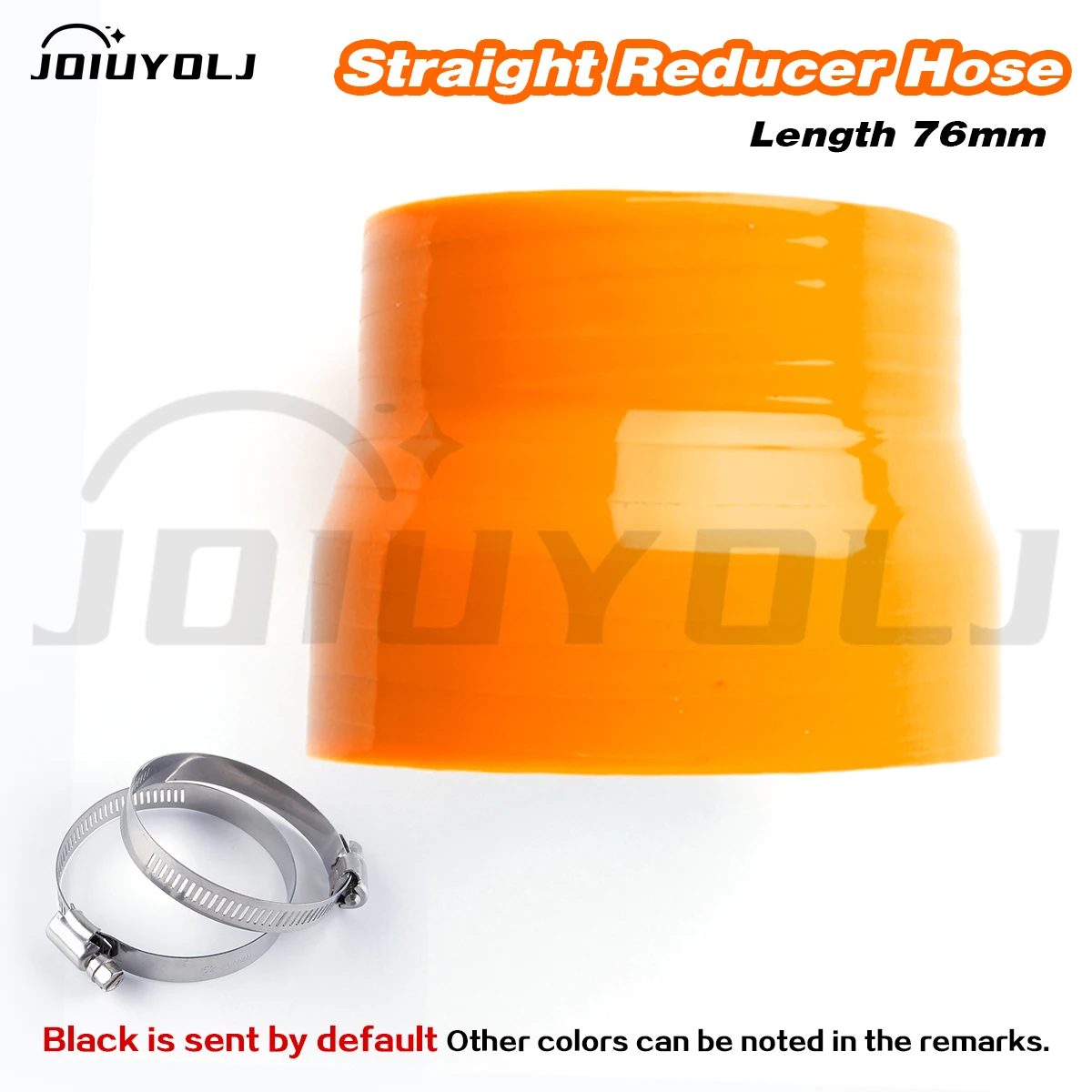 

1pcs Straight Reducer Hose General Silicone Coolant Intercooler Pipe Tube Hose ID76-80 76-83 76-89 127-140 130-140mm 2 Clamps