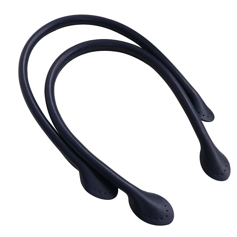 

1Pair Tote Bag Replacement Accessories 50Cm Handbag Strap Thicken Sewing Handle for DIY Bag Upgrade Dark Blue