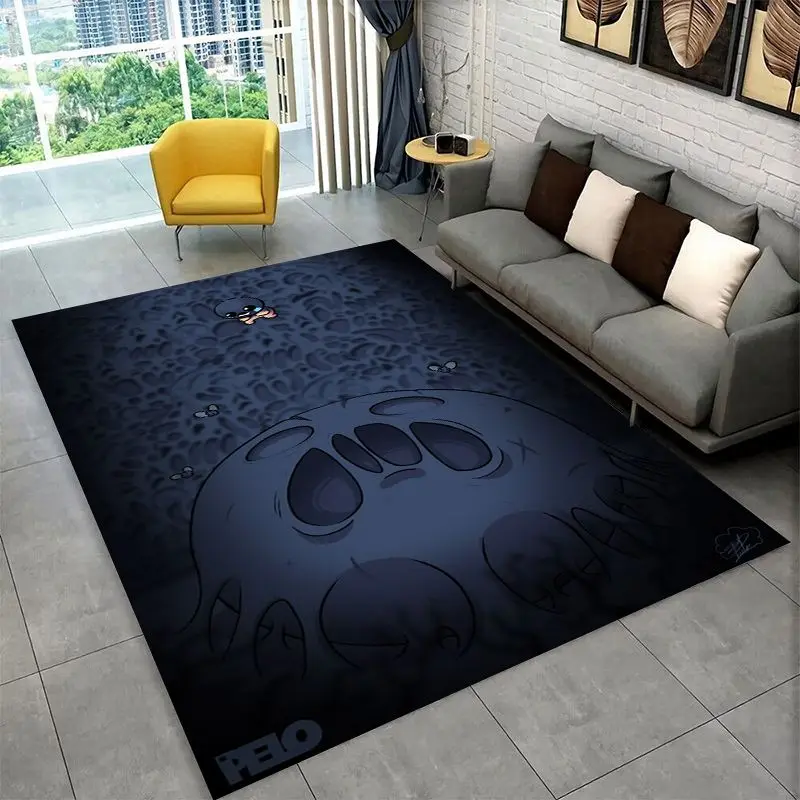 RPG Game The Binding Of Isaac Living Room Non-Slip Area Rug Soft Carpet for Bedroom Kids Playroom Sofa,Home Decor Doormat Gift