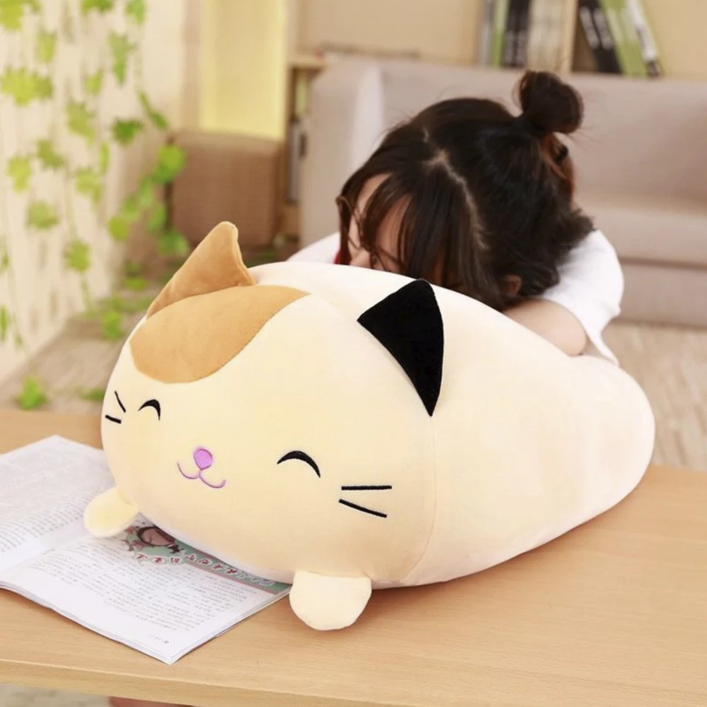 30cm Plush Pillow Animal cartoon cute fat cat Pillow Cushion plush toy Plush Stuffed Lovely child gift kawaii