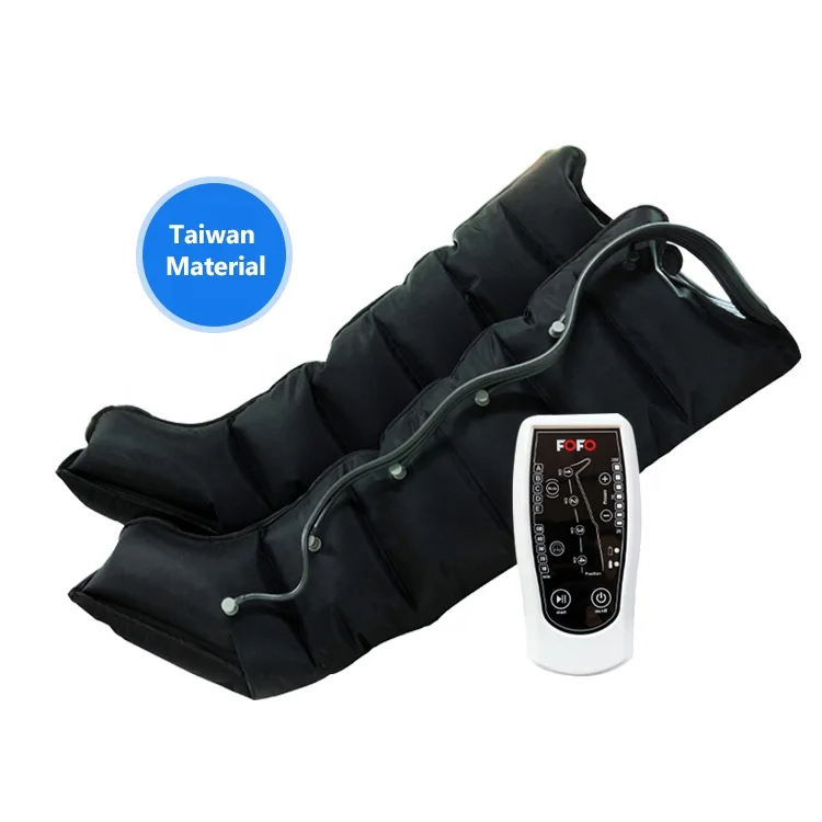 Sport Injury Recovery Air Compression Pressure Therapy System Leg Compression Boots CY-AR2 Rechargeable(6chamber) Foot Mass-ager