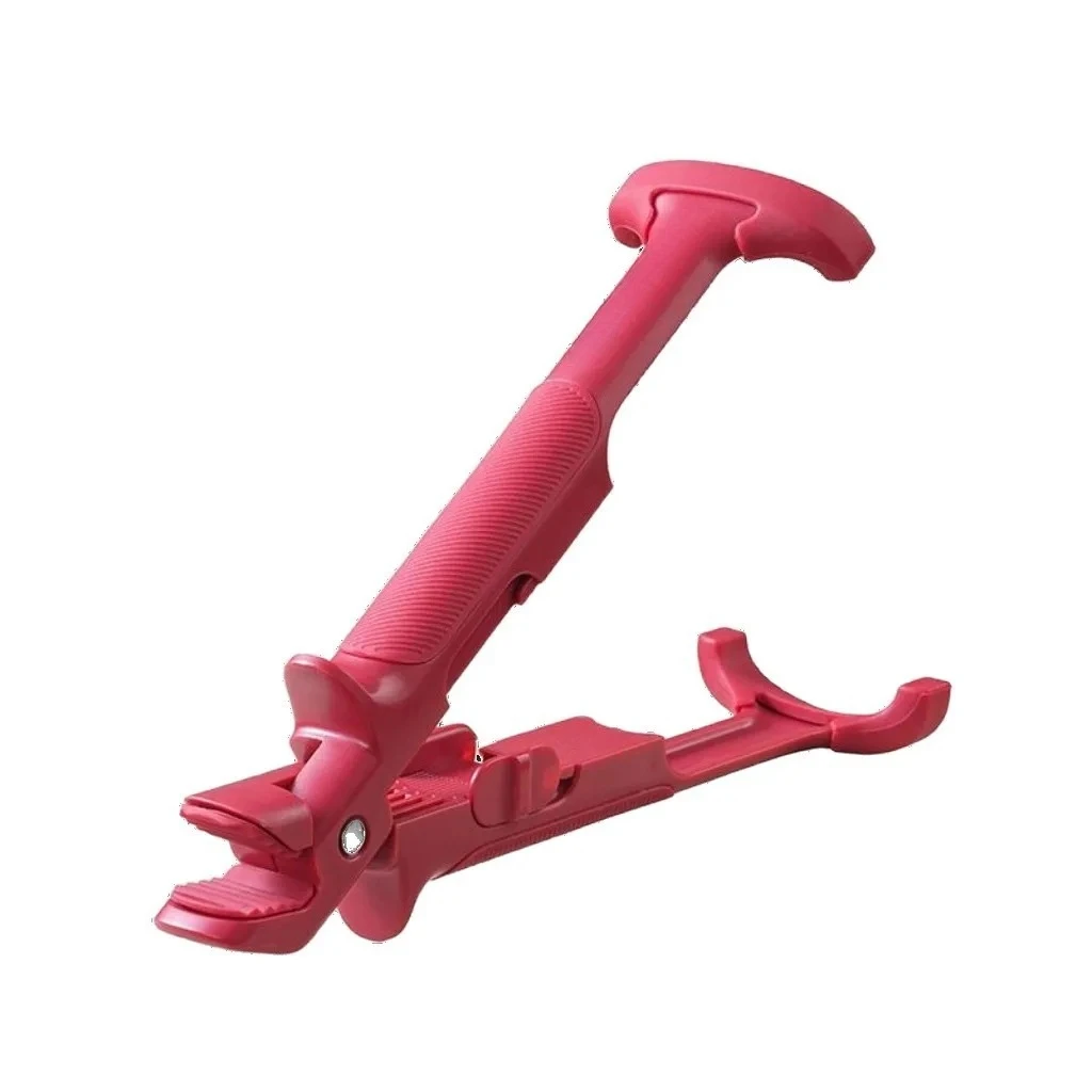 For Bowls Pots Pans, Heat Resistant 450°F Scorch Guard Clip 2-in-1 Oven Safe Tongs Dual Head, Non-Slip Grip