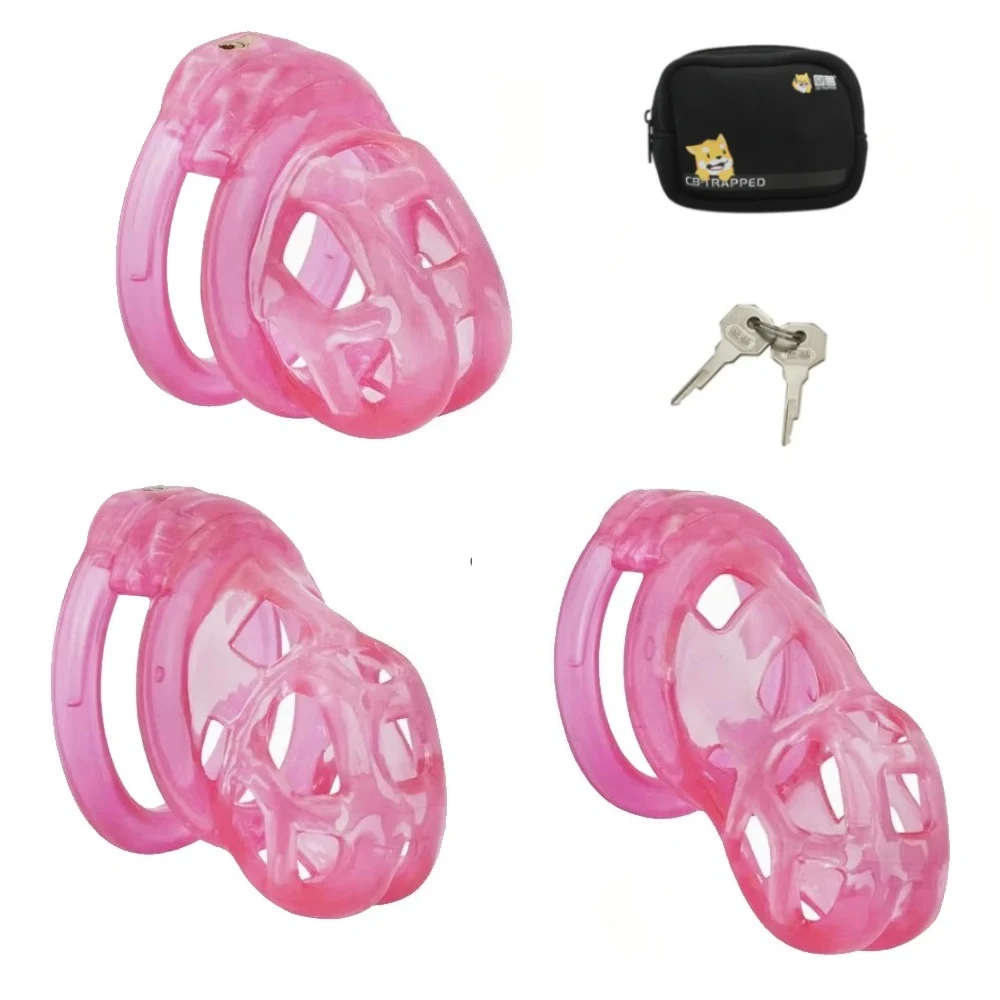 Soft Chastity Cage Device Adjustable Cock Cage Lock Penis Restraints for Men BDSM Discreet Fetish Training Adult Erotic Sex Toys