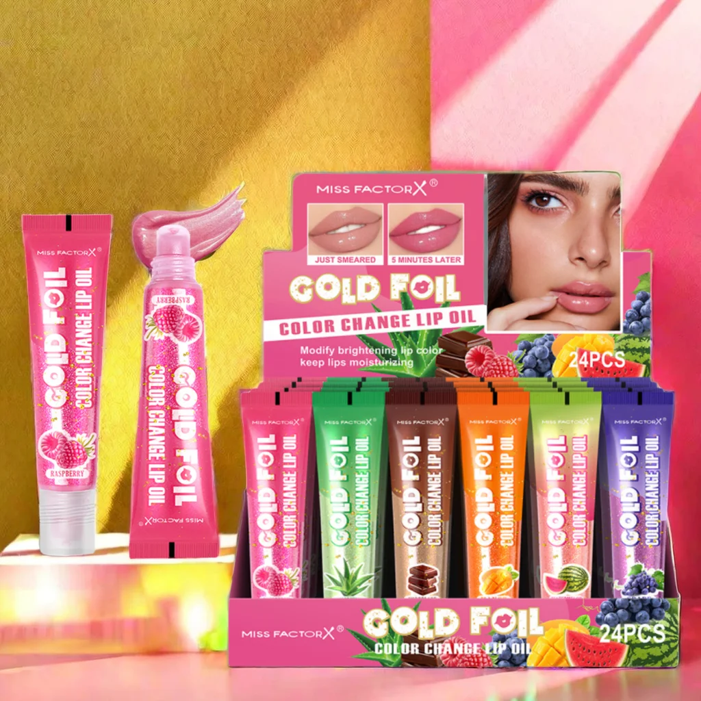 Shiny Lip Oil Gift Set 15ml×24 - огляд і ціна Korean Food Snacks
