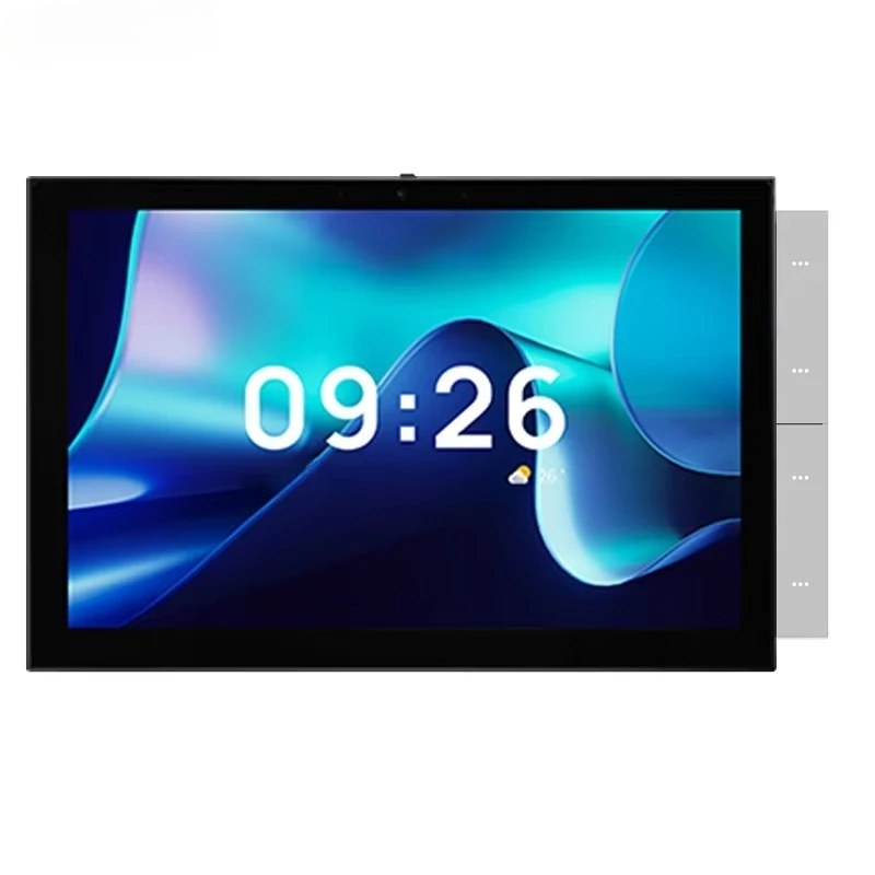 2026 Tuya 10 Inch Touch Screen In-Wall Central Switch Panel Multi-Function Smart Home Hub Gateway Zigbee App Google Home US/EU