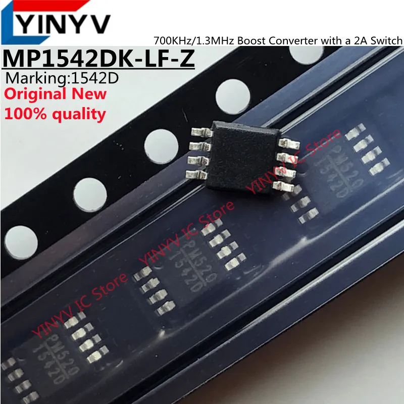 MP1542DK-LF-Z 1542D MSOP-8 MP1542DK-LF MP1542DK MP1542D MP1542 Boost Converter Chipset  100% new imported original 100% quality