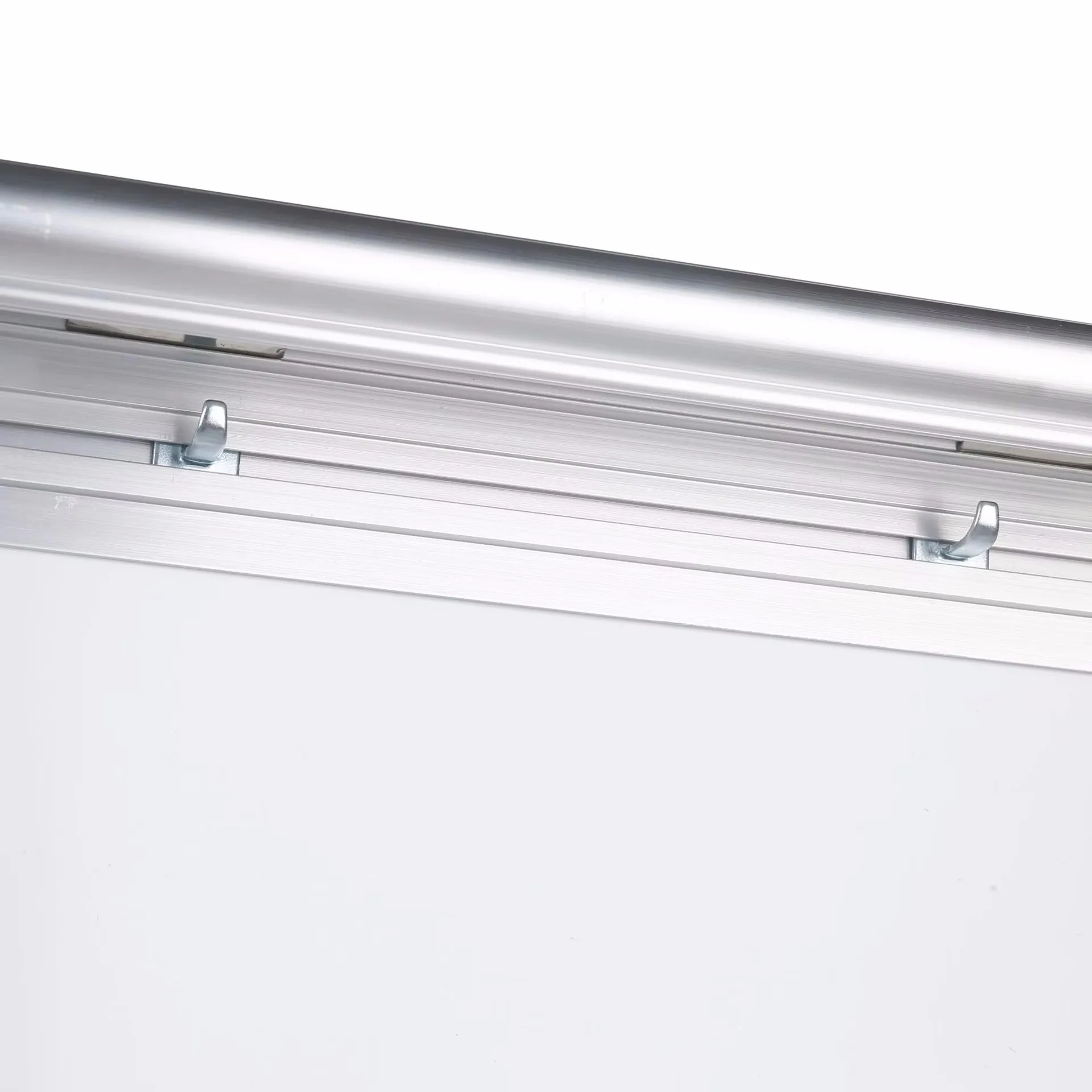 Four-claw Bracket Mobile Whiteboard Wholesale Factory Single-sided Magnetic Writing Board Meeting Office Clip Paper Metal