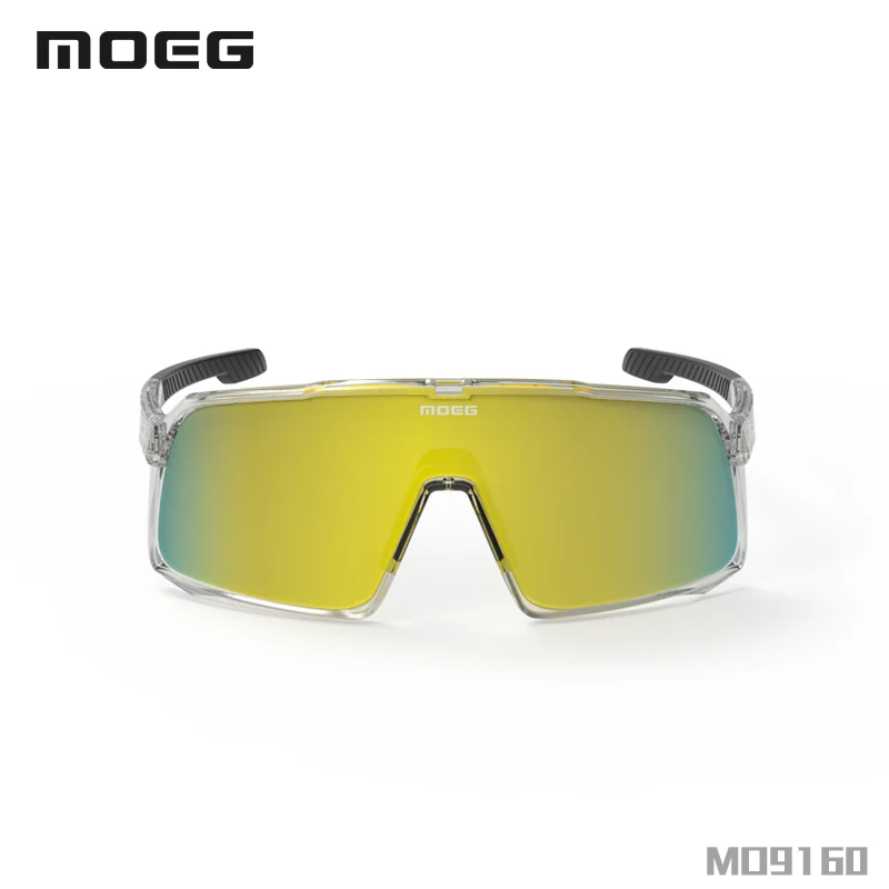 MOEG Gafas de sol deportivas fotocromáticas transparentes Gafas de ciclismo unisex Deportes al aire libre Gafas de ciclismo UV400