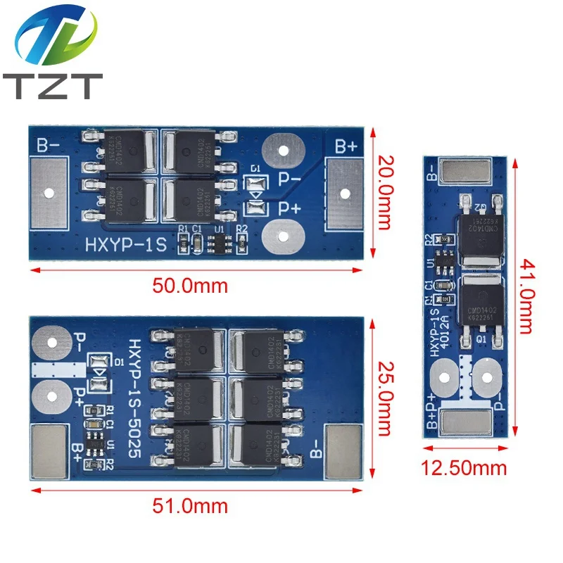 BMS 1S 12A 16A 24A 3.7V LiFePO4 Lithium Battery Protection Board 18650 4.2V Charging Voltage/Short Circuit/Overcharge Prevention