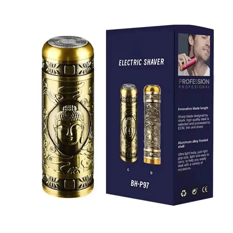 ماكينة حلاقة كهربائية صغيرة للرجال ماكينة حلاقة مقاومة للماء خالية من التهيج ماكينة حلاقة إغلاق بشكل مريح ماكينة حلاقة الحلاقة