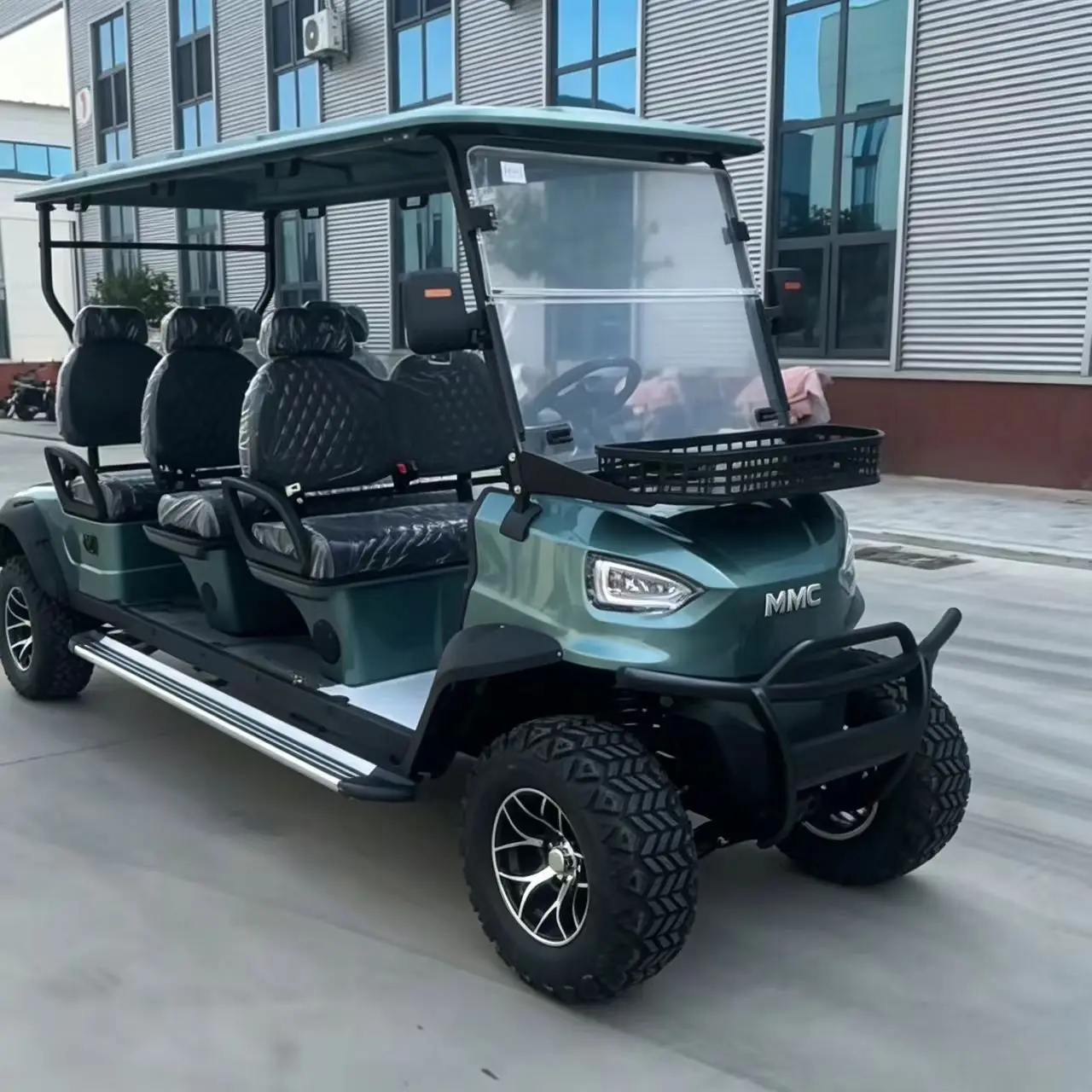 CE certificate Cheap 2 4 6 8 Seater 4000W/5000W/7000W Utility Vehicle Cart Golf Buggy 48/60/72V Battery Drive Electric Golf Car