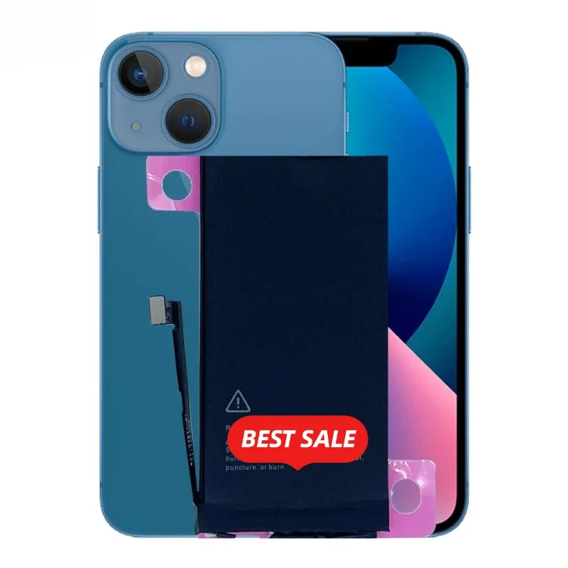 A2481 for IPhone 13 Mini Phone Battery 0 Cycle High Quality High Capacity Battery Replacement Bateria Grade A Cell with Tools