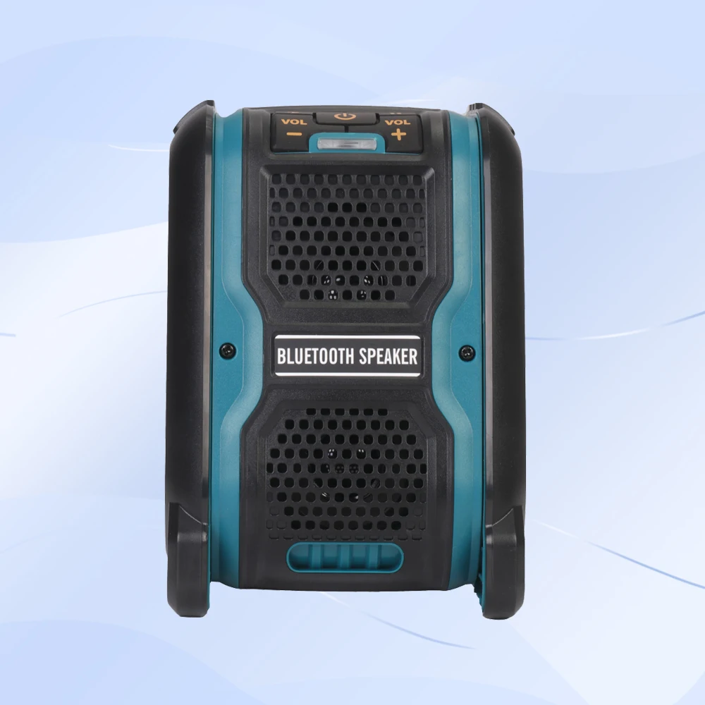 For Dewalt For Makita For Bosch For Milwaukee 14.4V 18V Li-ion Battery Bluetooth Speaker MP3 Player Loudspeaker Amplifier 15W