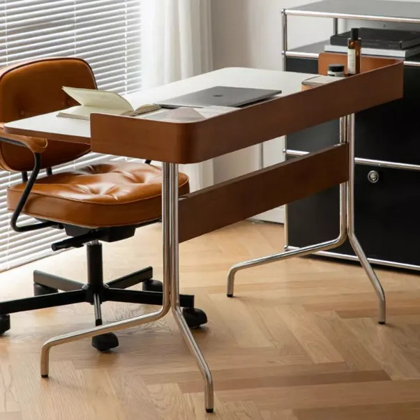 LMM retro Bauhaus desk home small apartment workbench study desk