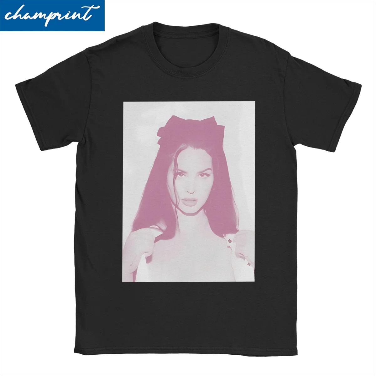 Lana Del Rey Audio Men Women's T Shirt Ultraviolence Hip Hop Music Album Vintage Tees T-Shirt Pure Cotton New Arrival Clothing