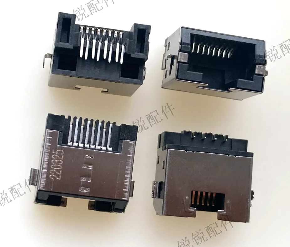 For  is suitable for Lenovo HP Dell notebook RJ45 network port socket sink board diagonal 8P8C network interface