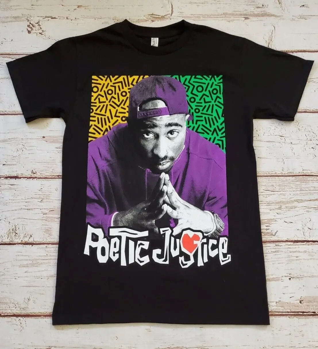 

NEW- 2PAC - POETIC JUSTICE- T-SHIRT