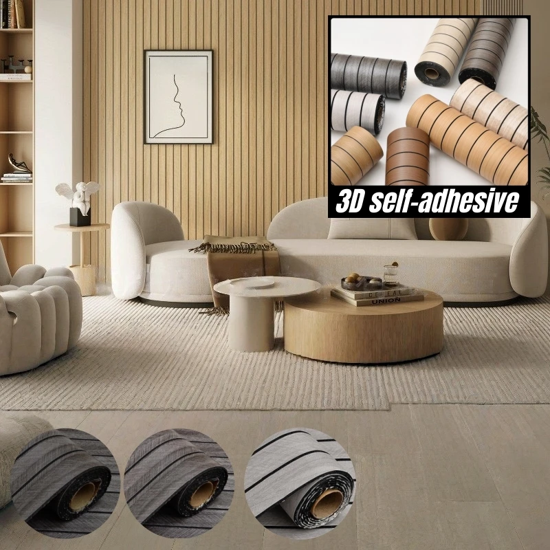 

Faux Grid Self-Adhesive Waterproof Wall Sticker for Bedroom Ceiling Wall Renovation Peel&Stick Wallpaper Home Decor 3D Full Wall