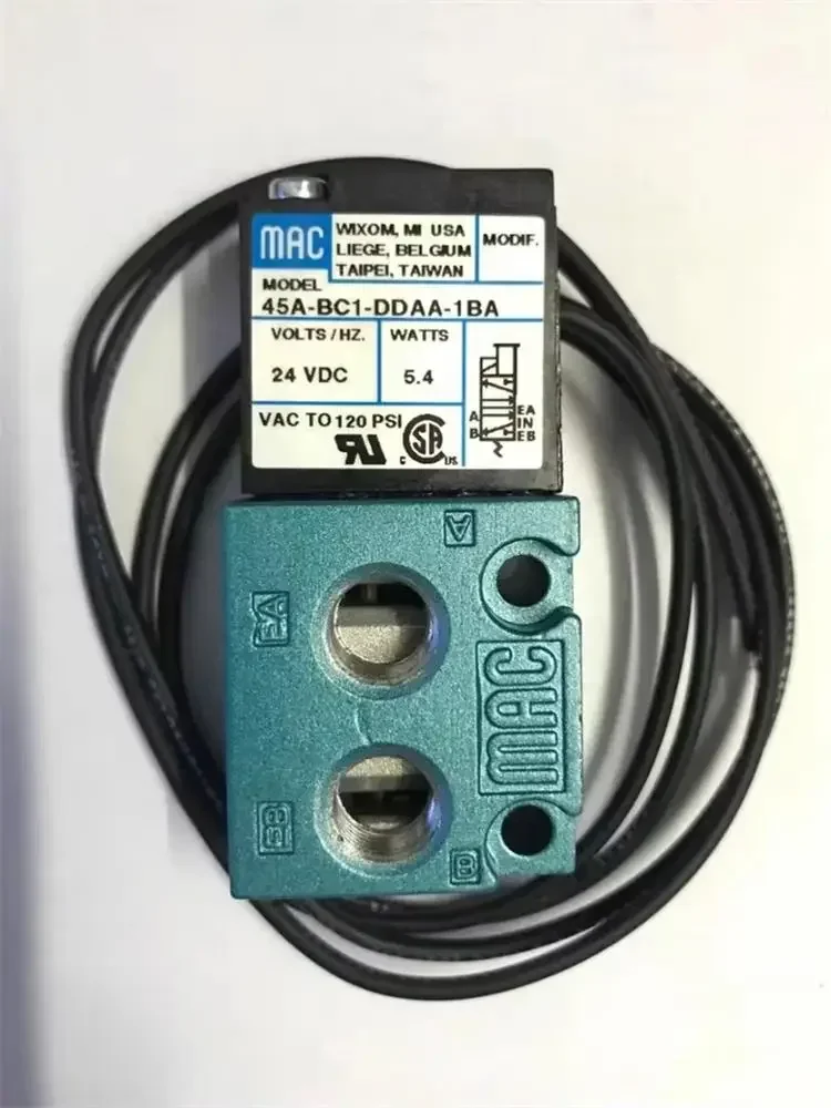 Gloednieuwe Originele Amerikaanse Hoge Frequentie Elektromagnetische Klep 45a-aa1-dbca-1ba/45a-bc1-dbca-1ba/45a-ac1-dbca-1ba