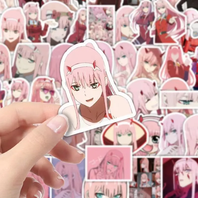 60 قطعة شخصية كرتونية FRNXX ملصق تزيين جرافيتي إبداعي #1