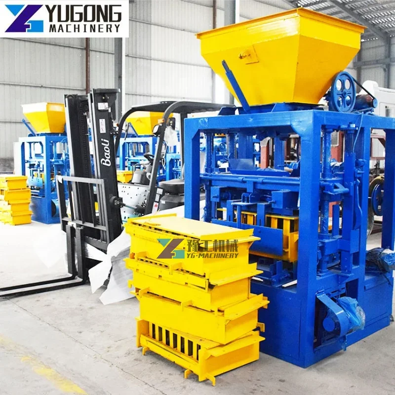 Small Hydraulic Plastic Waste Brick Making Machine Automatic Hydraulic Manual Block Brick Making Machine