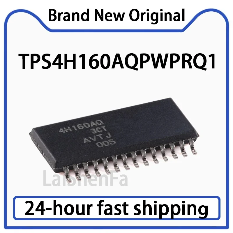 1PCS TPS4H160AQPWPRQ1 HTSSOP-28 Has An Adjustable Current Limiting Intelligent High Side Switch
