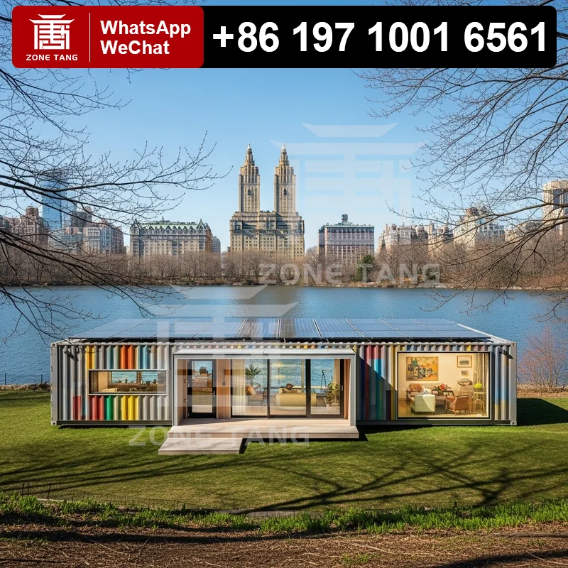 

Personal Office Flat Pack House Prefab Expandable Container Homes Readymade Homes Multi Layer Detachable Folding Kit Homes DIY