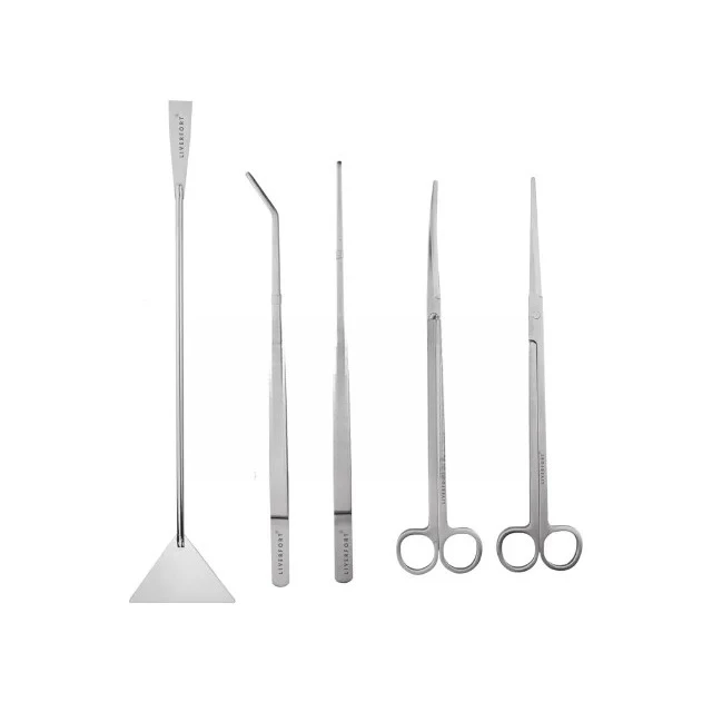 

Top Quality Aquarium Cleaning 5Pc Tool Set Aquatic Plant Fish Tank Plant Tools Aquarium Long Tool Kit LIVERFORT INDUSTRIES