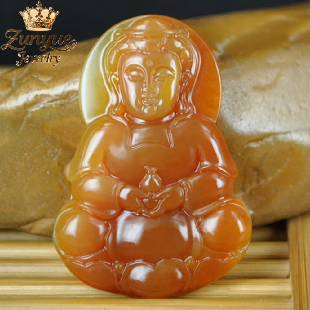 

Yellow Dragon Jade Bottle Avalokitesvara Pendant Luxury Quality Jewelry Fashion Jewelry Exquisite Charms Elegant Popular Gift