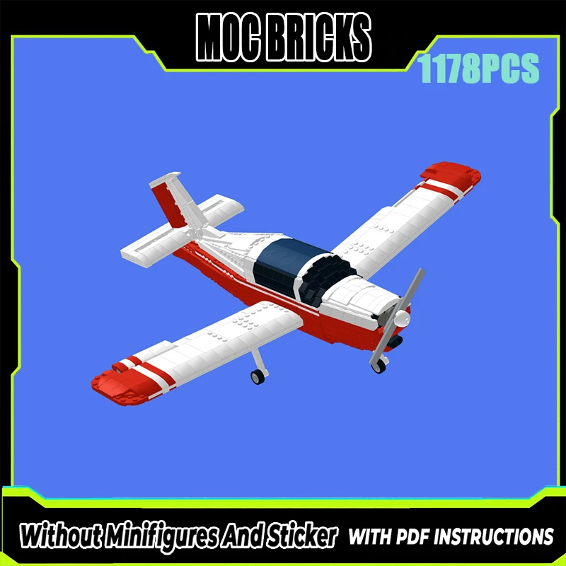 منتج جديد رائع MOC اللبنات العسكرية نموذج دوامة الطائرات MS-880 B التكنولوجيا وحدات لعبة أطفال لتقوم بها بنفسك الجمعية #1