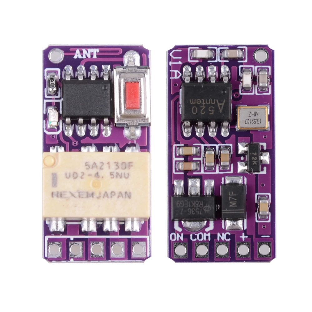 3.5-12V RF Remote PCB Board 1527 433MHZ Power on Transmitting Signal for Alarm system Low power consumption Mini Relay Contact