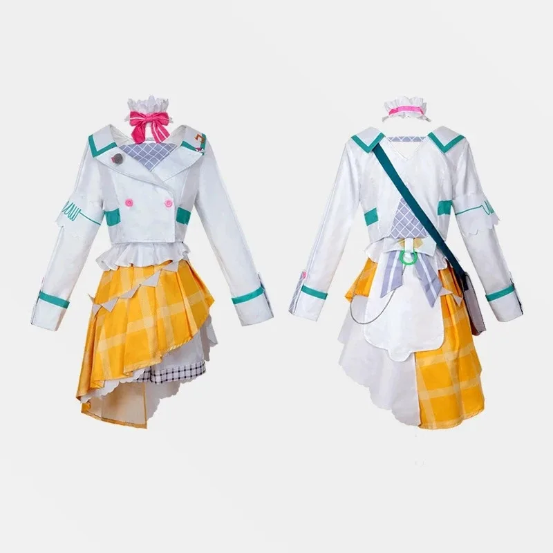 

Аниме проект Sekai Singer Virtual Ren Magical Mirai Косплей Len Костюм Платье Униформа Комплект Вечеринка Игровой Наряд для Женщин dl;1