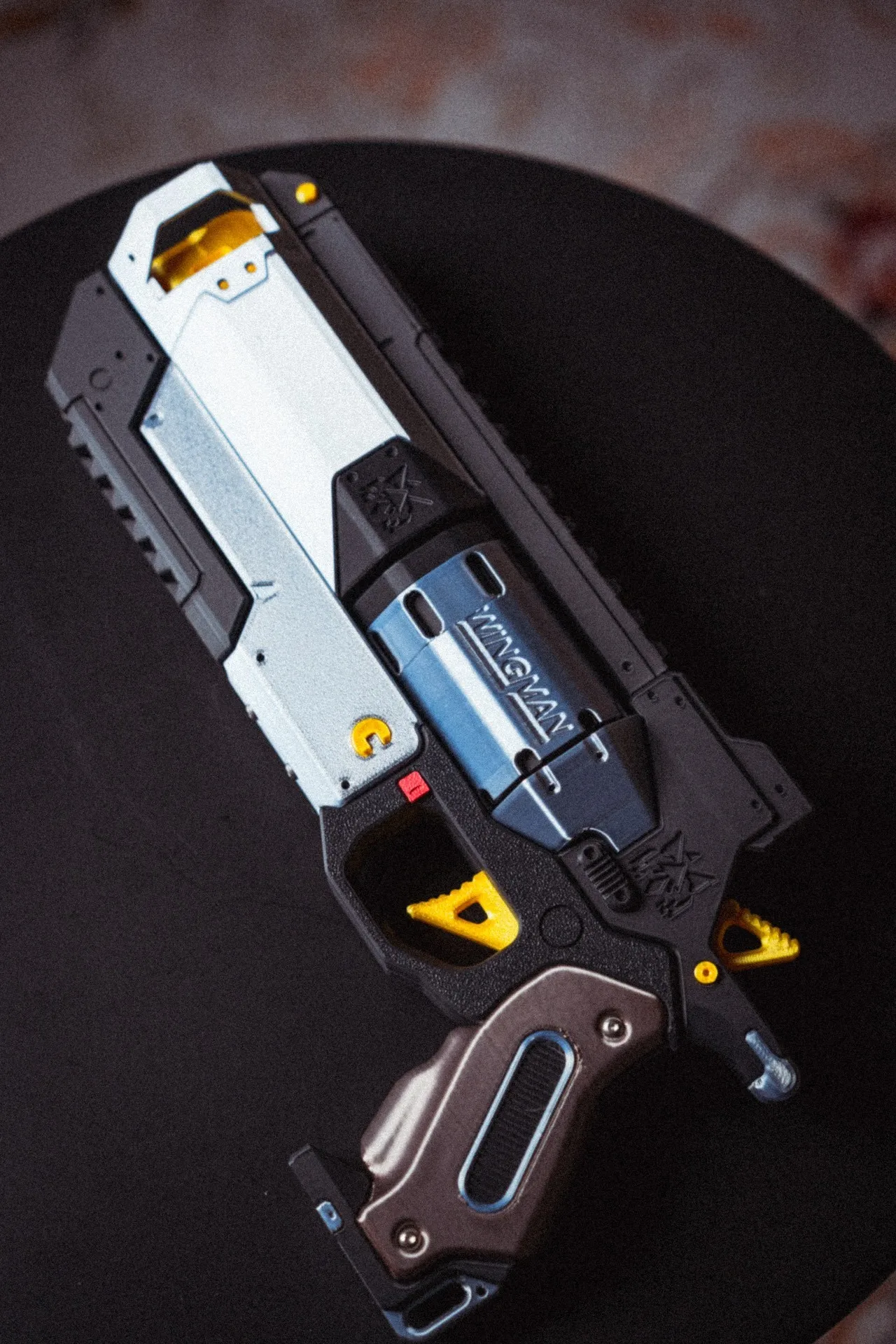 New 30cm APEX Game Peripheral 3D Printing Revolver Helper 1:1 Handicraft Chassis Desktop Car Decoration Collection Model Toy