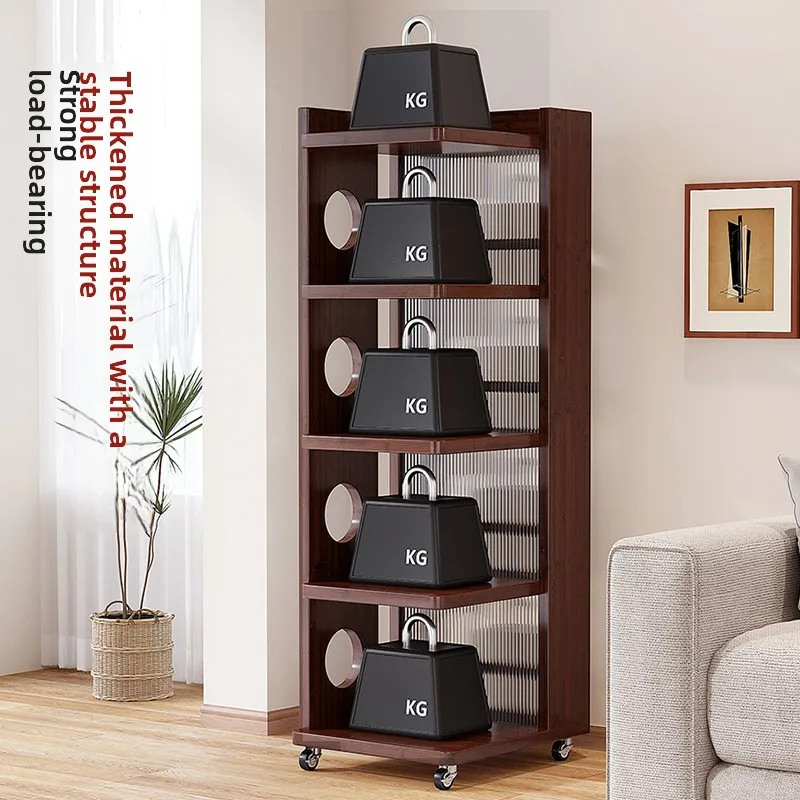 

Прочный угловой шкаф-стеллаж для гостиной с съемными полками, пристенный шкаф для хранения вещей в спальне, книжная полка.