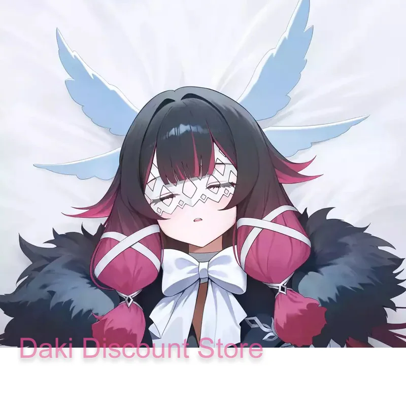 Dakimakura Anime Genshin Impact Columbina Double-sided Print 2WAY Life-size Pillowcase Gift Body Pillow Cover