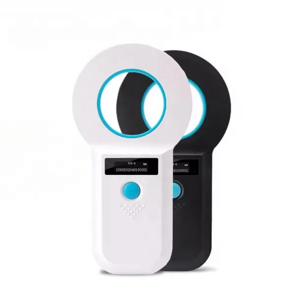 

Animal RFID Glass Tag Scanner 134.2KHz Pet Microchip Reader Veterinary Instrument