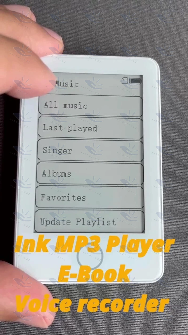

Portable MP3 Player Music Player Ink E-Book Reader Voice Recorder Dictionary 2.8-inch Touch Digital Bluetooth Radio Car