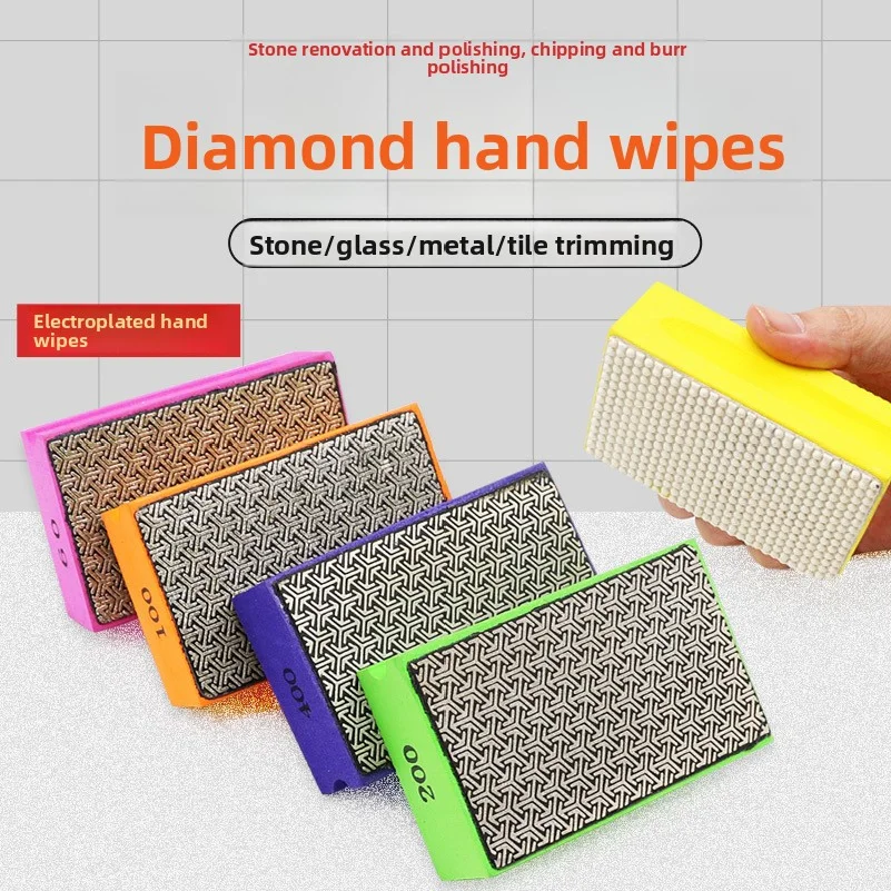 

Электролитически покрытый алмазный ручной шлифовальный блок для обработки краев плитки