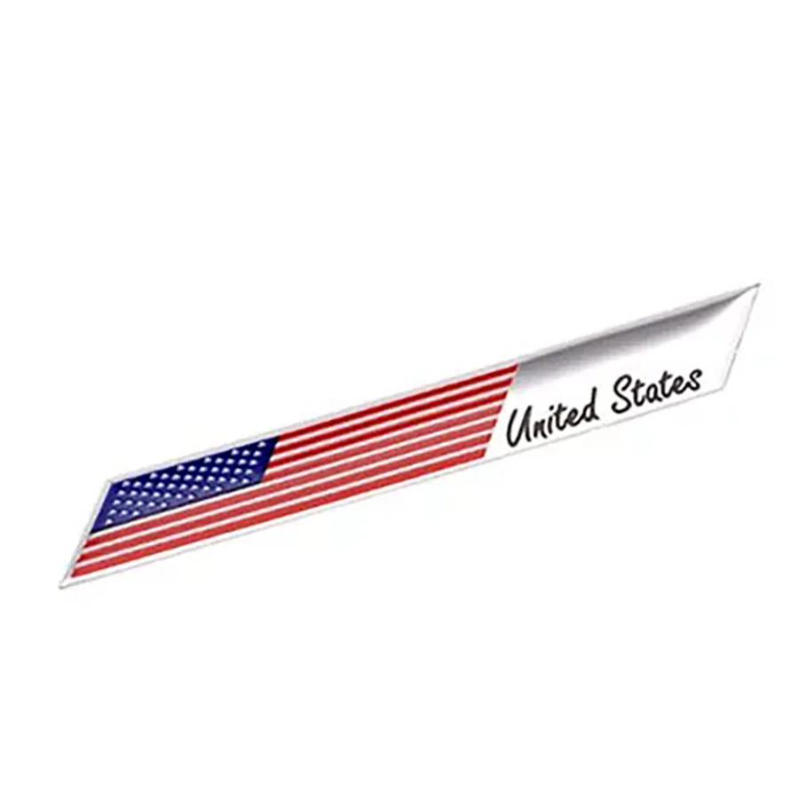 1Pc 3D Aluminum France Flag Emblem Badge Car Sticker Decals Germany Car-Styling For Peugeot 307 206 207 Citroen Renault DS C2 C3