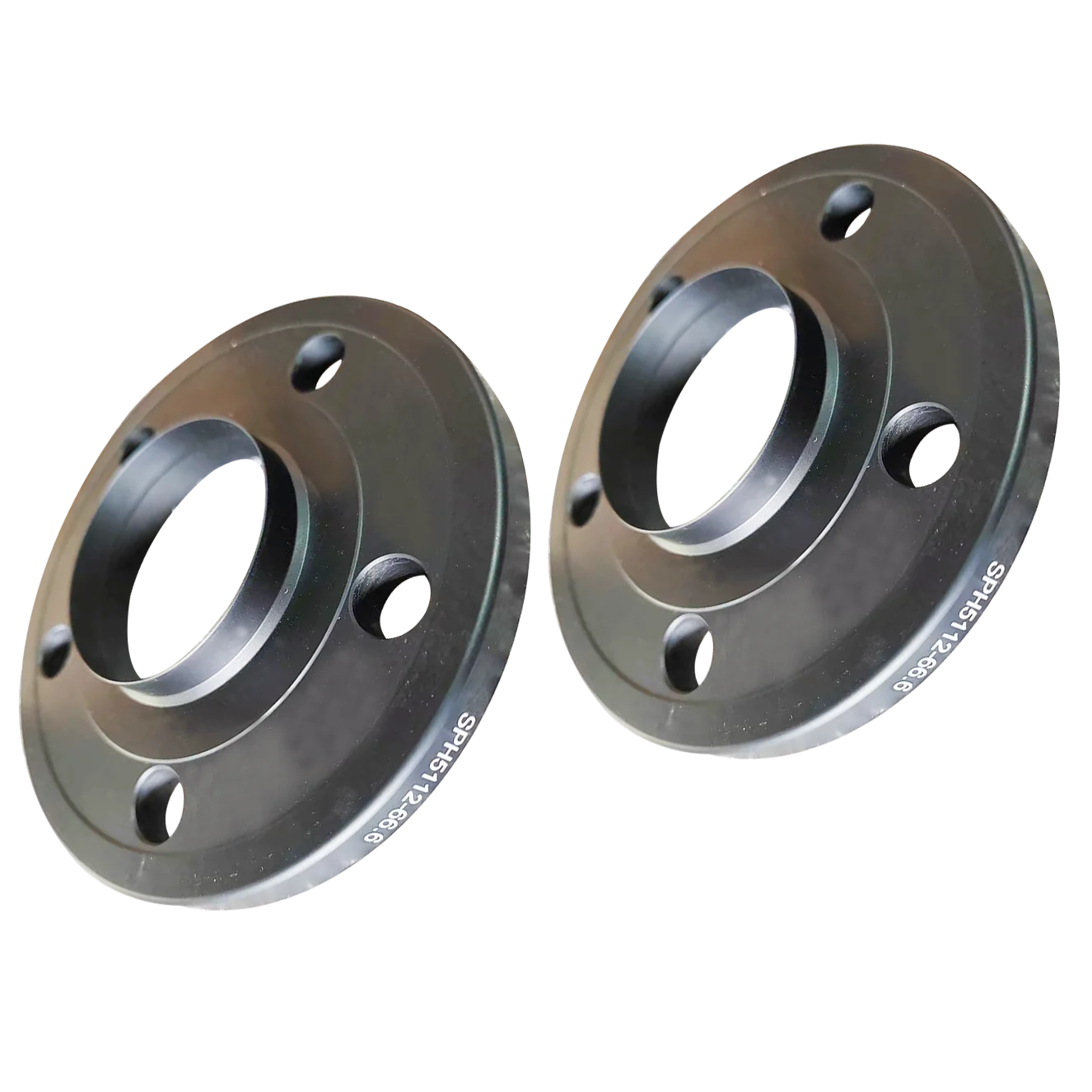 2PCS Wheel Adapters Spacer 5x112 CB 66.6mm For Mercedes Benz Widener Forged Aluminum Thin Style for Enhanced Vehicle Performance