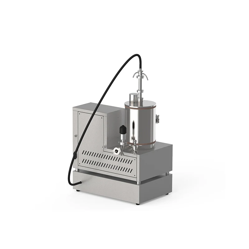 Desktop magnetron sputter coater for conductive seed layers, depositing copper or gold inside nanostructures