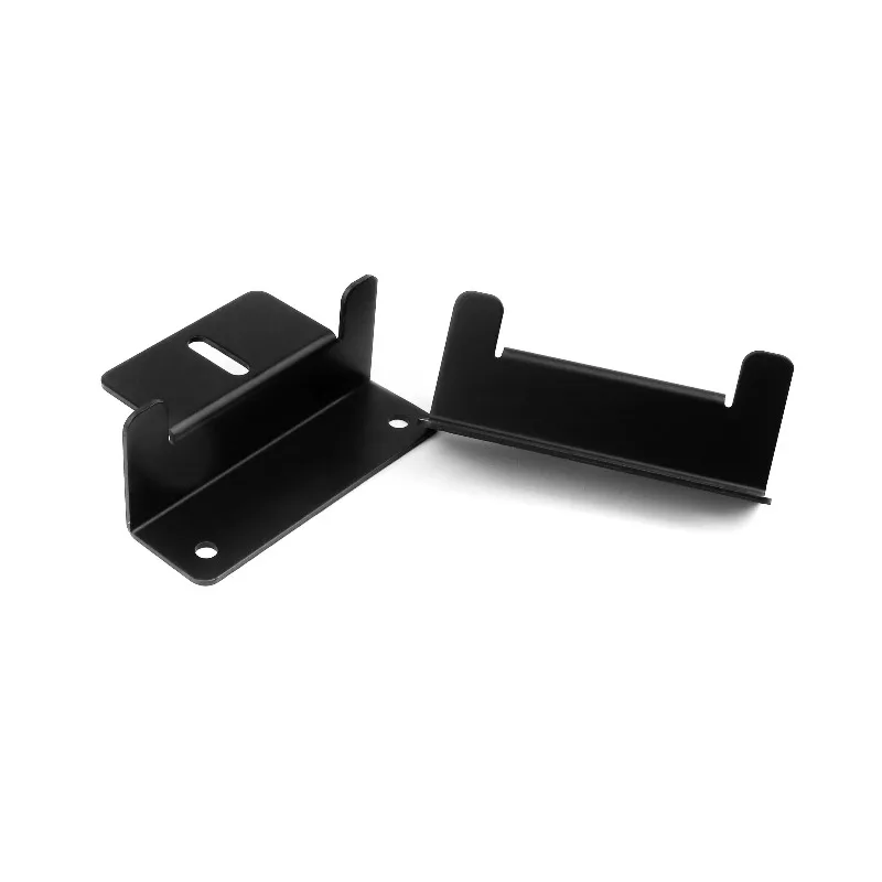 off Grid Aluminium Solar Panel Z Brackets Roof Solar Panel Bracket 4pcs Black Solar Panel Mounting Kits