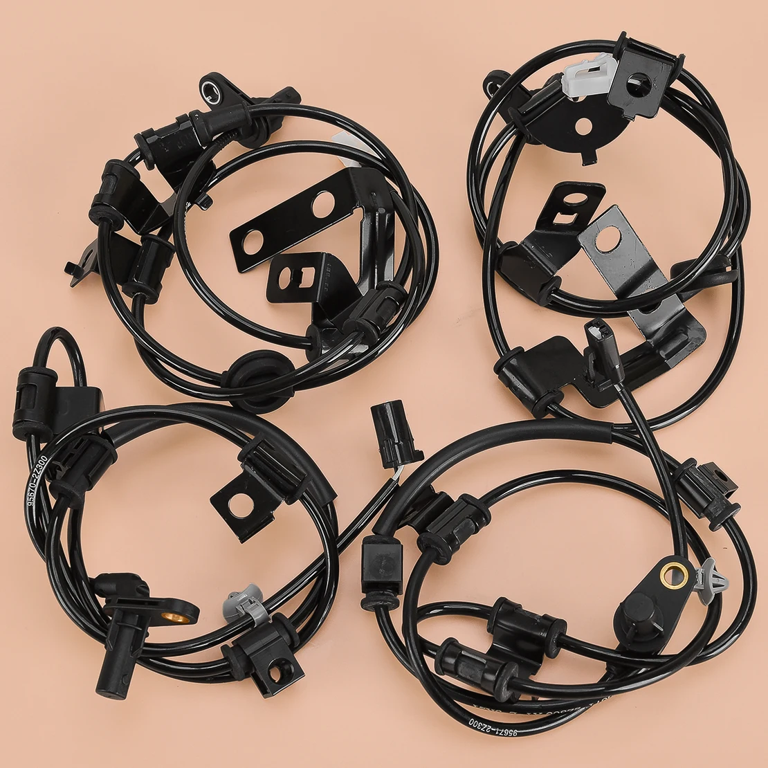 

1 Set Front Rear Left Right Wheel Speed Sensor 95670-2S300 95671-2S300 95680-2S500 95681-2S500 Fit For Hyundai Tucson ix35