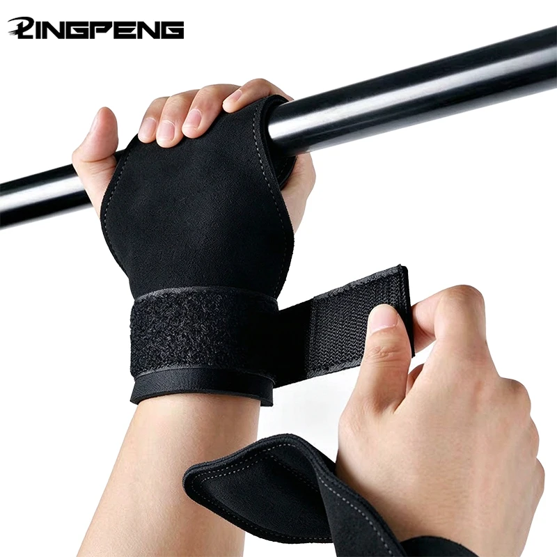 Fitness Pull-up Assist Belt Male Pull-up Wrist Grip Belt Wrist Support Gloves Bench Push-pull Back Auxiliary Horizontal Bar